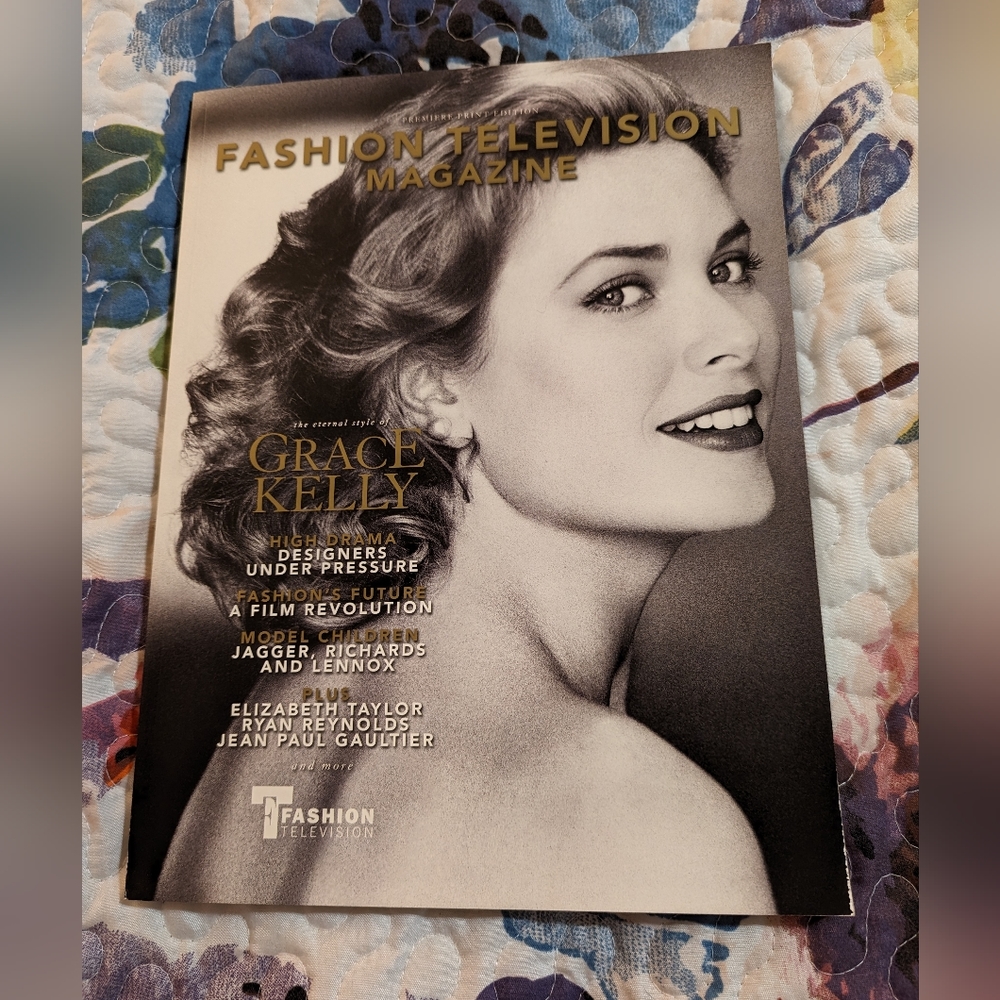 Fashion Television Magazine featuring Grace Kelly